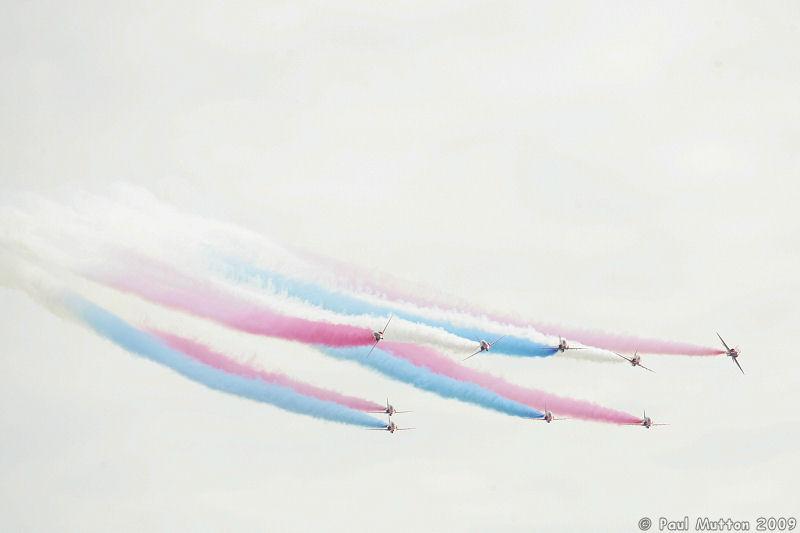  A8V7773 Red Arrows display team